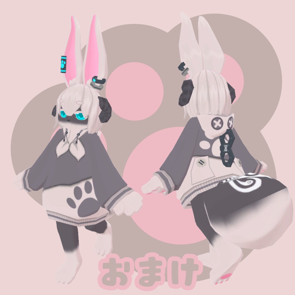 Fem(フェム)-Quest対応VRChat向けオリジナル3Dモデル