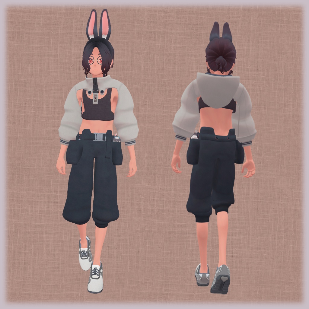 Zoe(ゾイ) - VRChat向けオリジナル3Dモデル