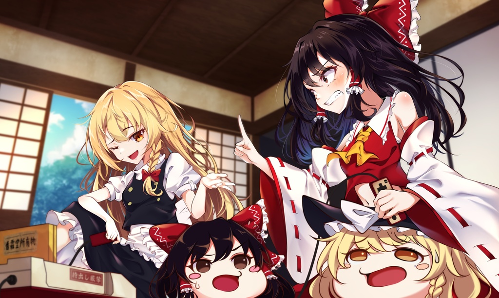 レイマリゲーム　プレイマット