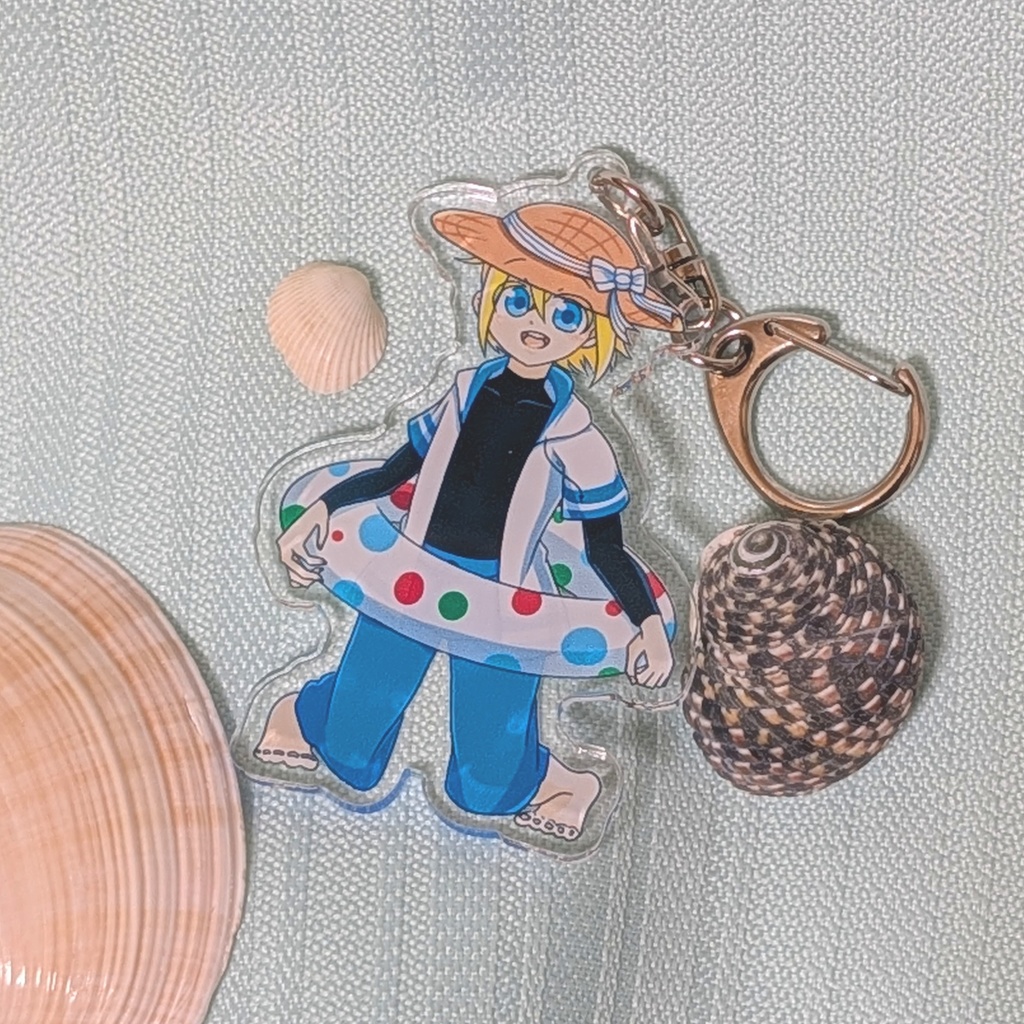 【夏空と海のきらめき】アレン水着アクキー