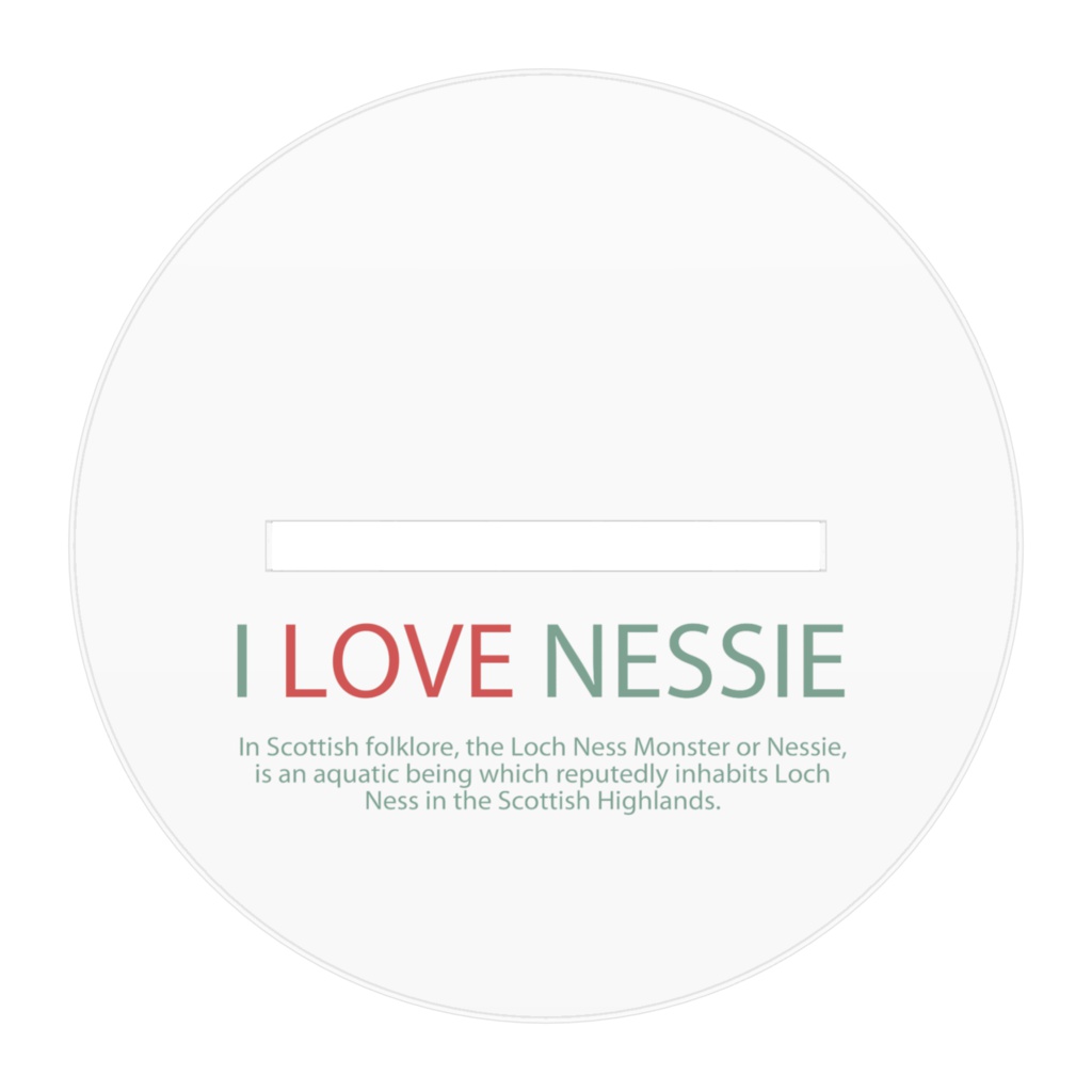 東京ネッシーまつりアクリルフィギュア