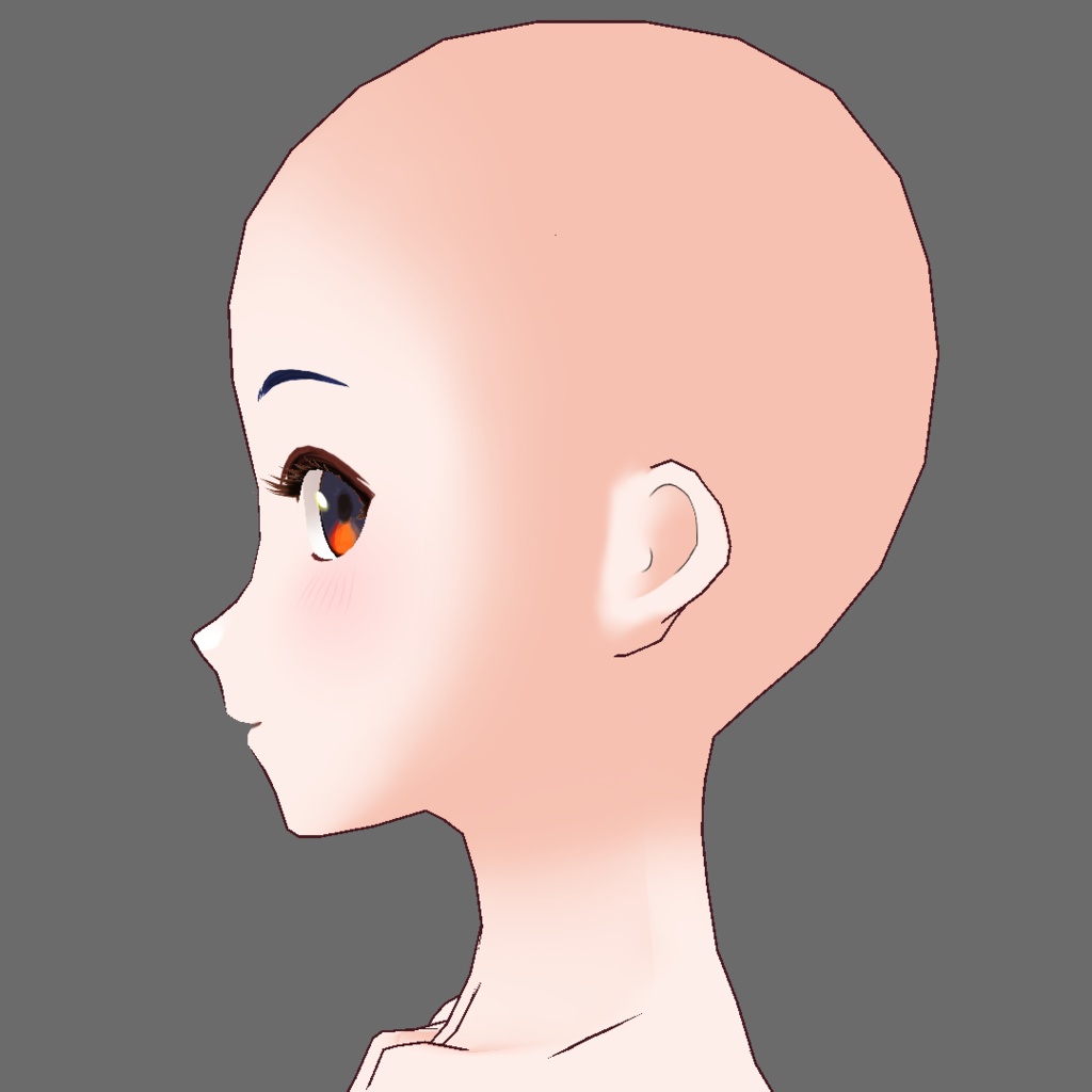 【VRoid用テクスチャ】【ベータ版・正式版対応】肌テクスチャ・改