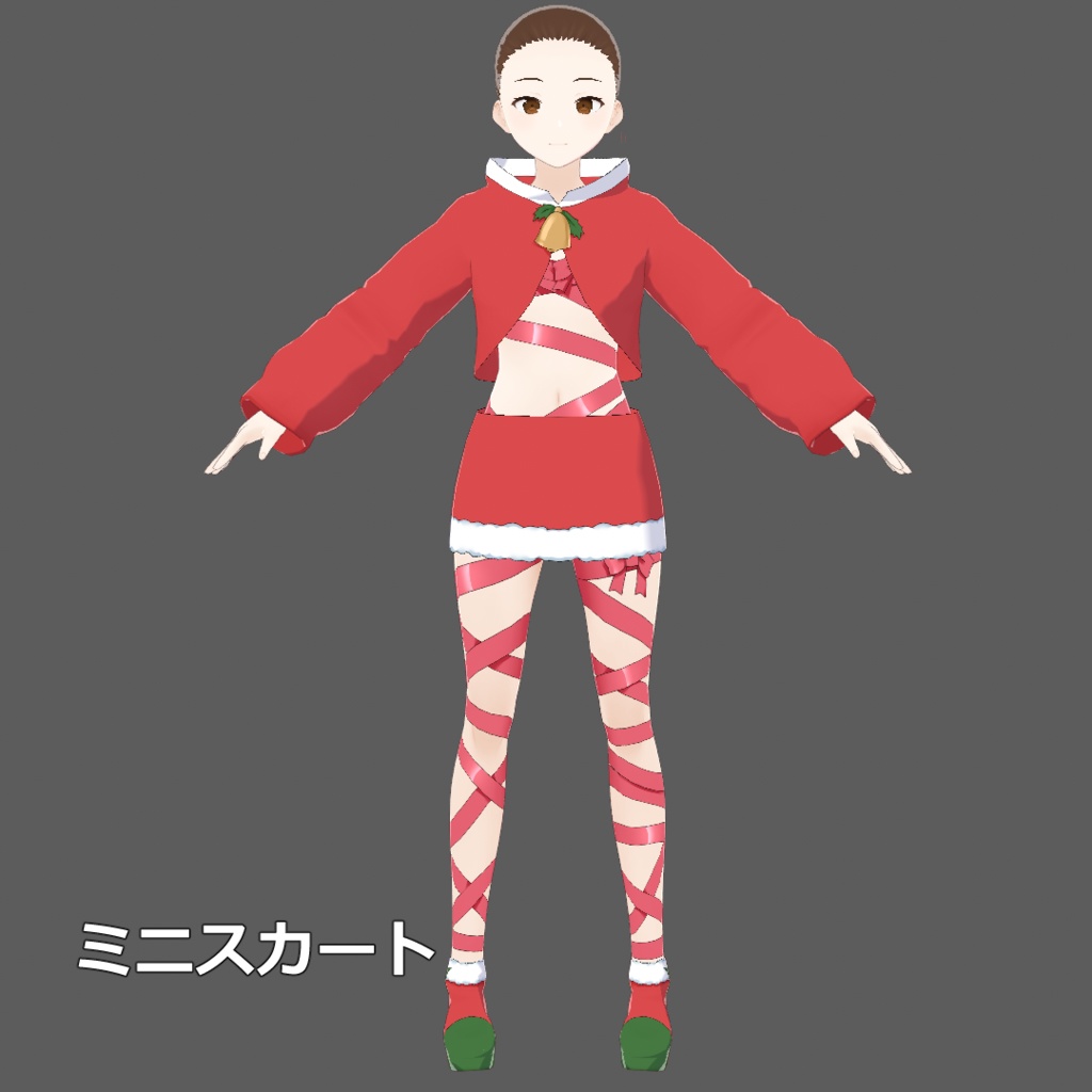 【VRoid用テクスチャ】【正式版用】クリスマスセット