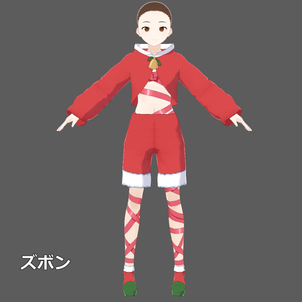 【VRoid用テクスチャ】【正式版用】クリスマスセット