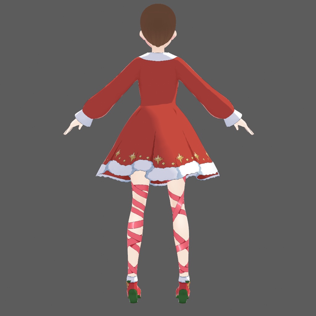 【VRoid用テクスチャ】【正式版用】クリスマスセット