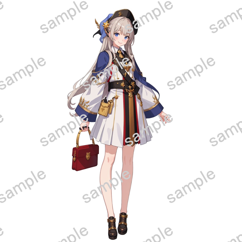 【立ち絵素材】女性/Vtuber/魔法使い【商用利用可能】