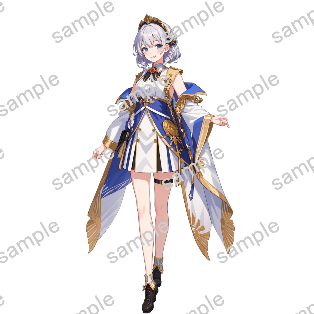 【立ち絵素材】女性/Vtuber/魔法使い【商用利用可能】