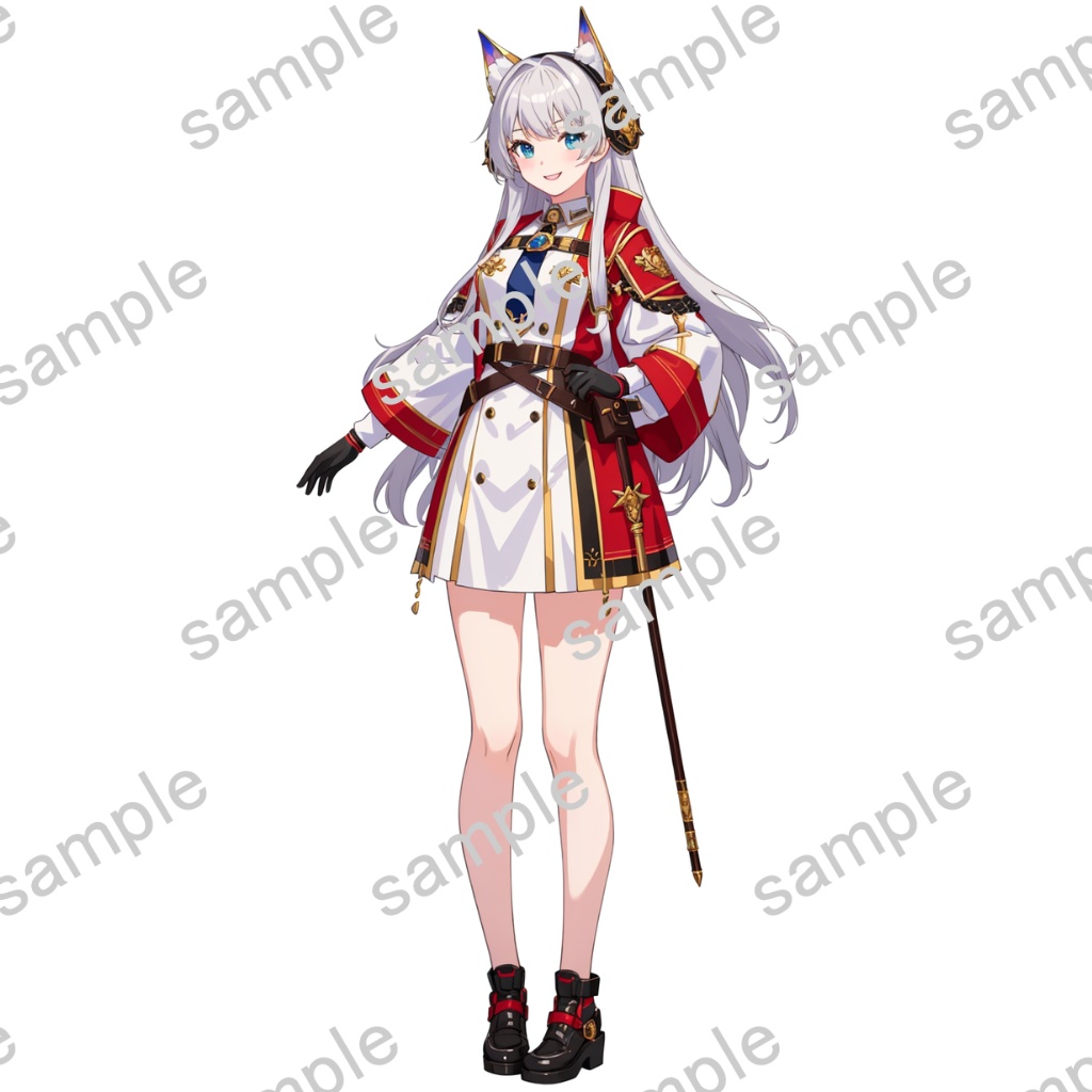 【立ち絵素材】女性/Vtuber/魔法使い【商用利用可能】