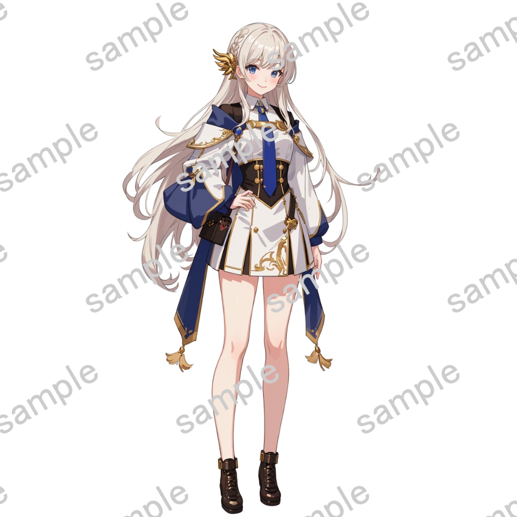 【立ち絵素材】女性/Vtuber/魔法使い【商用利用可能】