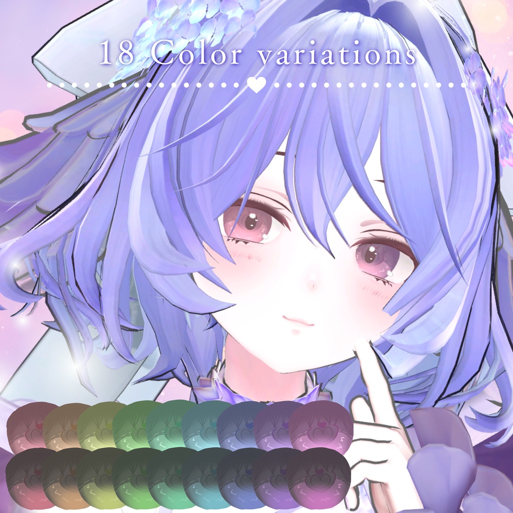 100円OFFセール❗❗✨【たゆた専用】カジュアルキュート Make up & Eye texture ギミック対応