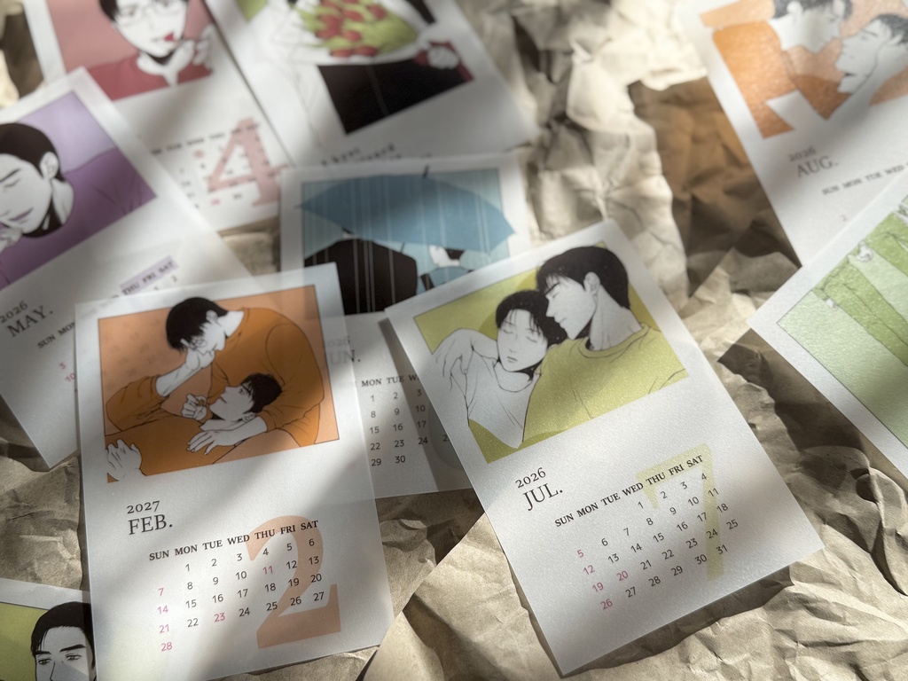 狂聡ポストカードカレンダー