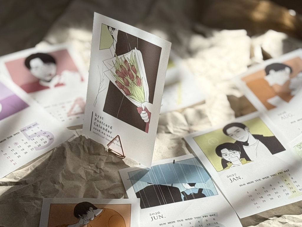 狂聡ポストカードカレンダー