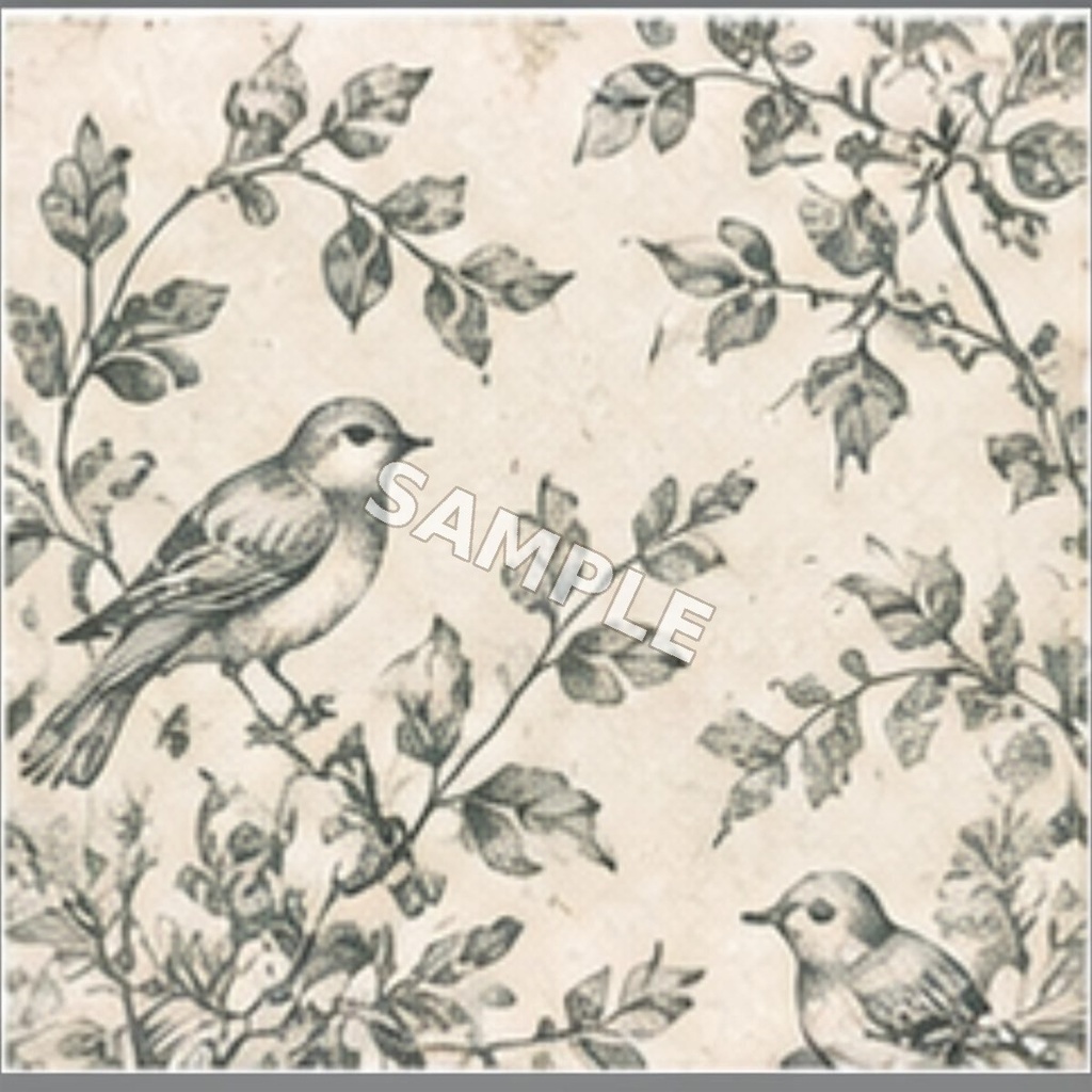 デザインペーパー|Antique Rose & Lace|10枚セット