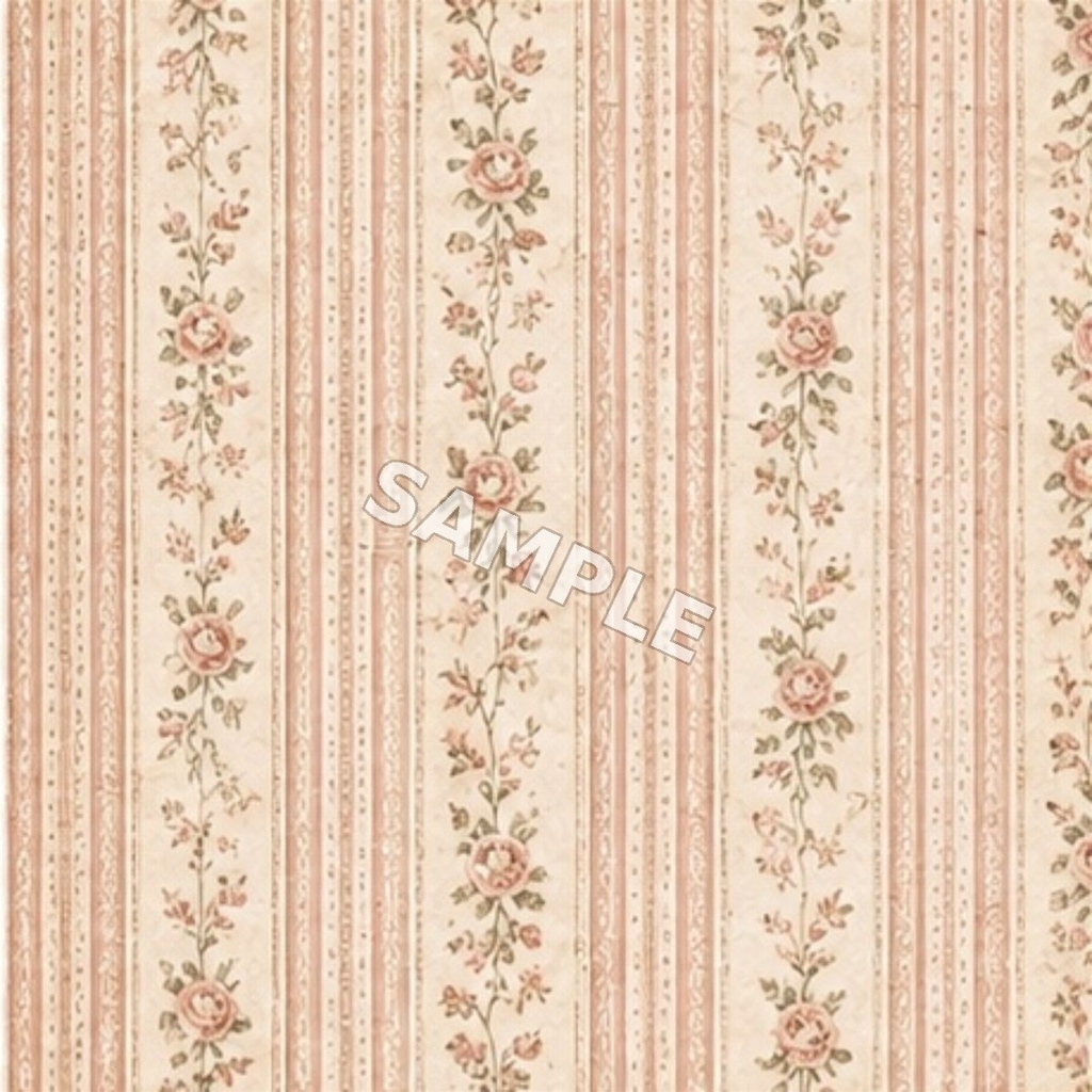 デザインペーパー|Antique Rose & Lace|10枚セット