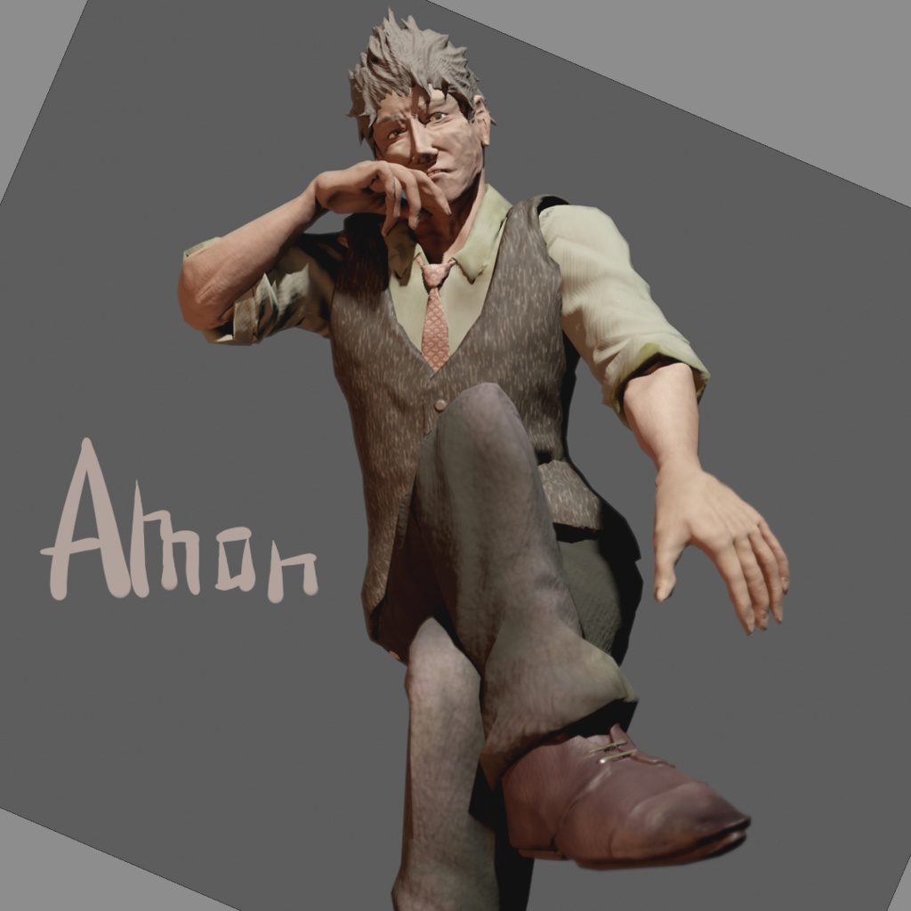Amon【オリジナル3Dモデル】