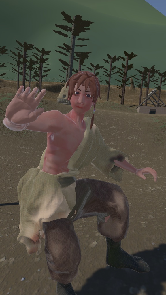 爽やかな青年アバター