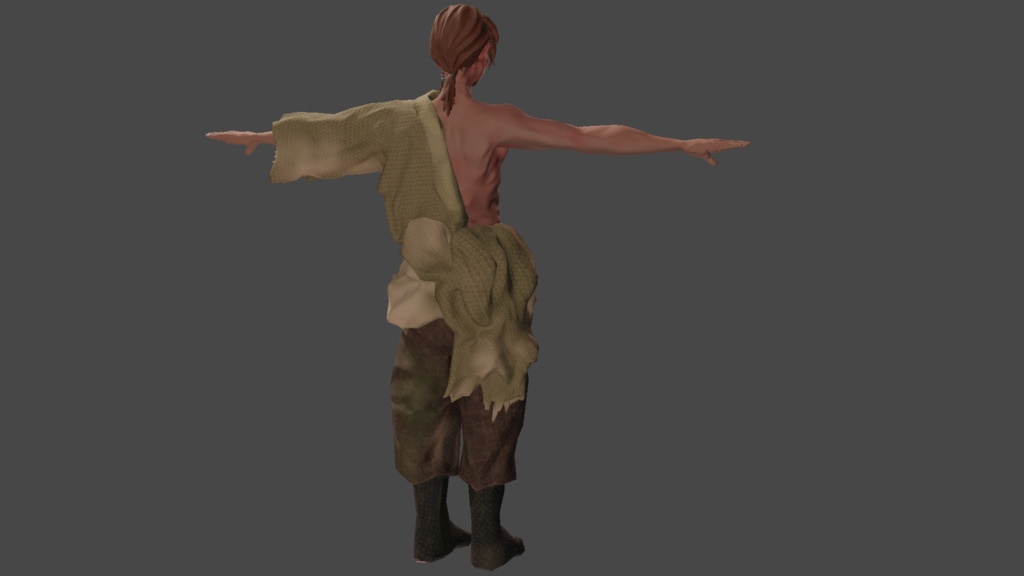 爽やかな青年アバター