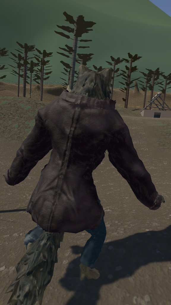 もふもふでかわいい人狼アバター