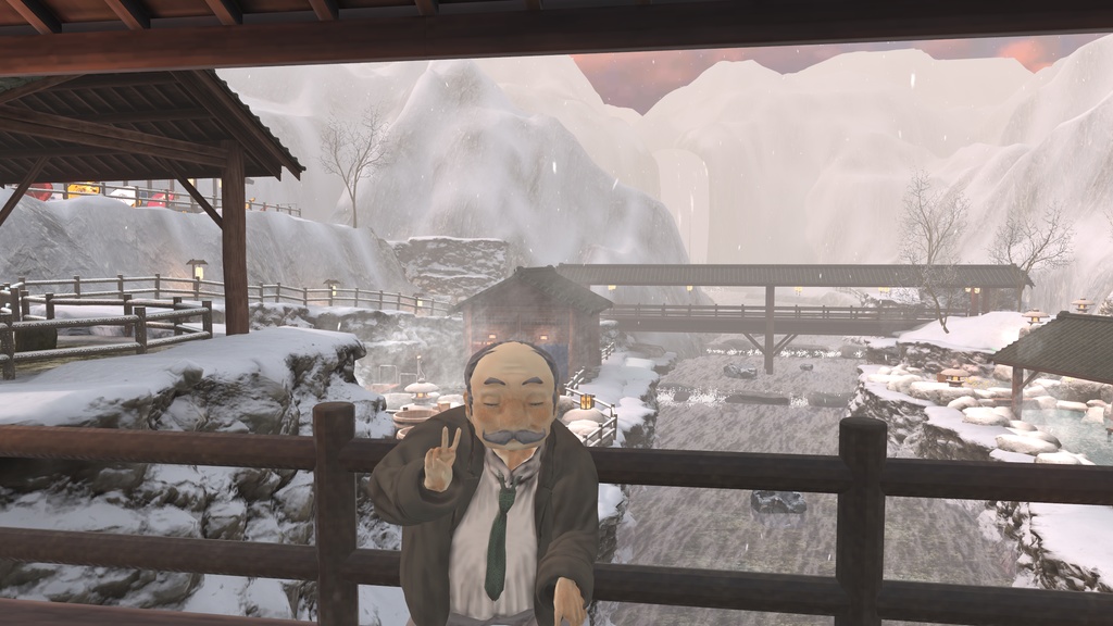 【3Dモデル】道行を照らしてくれそうなおじいちゃん