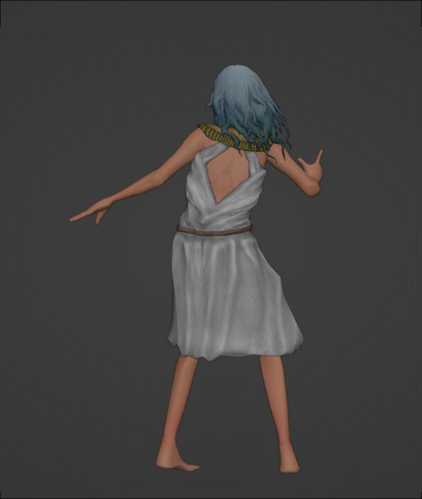 【3Dモデル】ノラ【FacialTracking対応アバター】