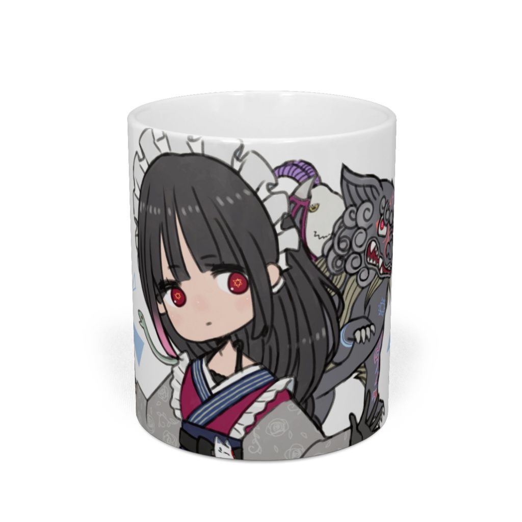 和メイドちゃんマグカップ