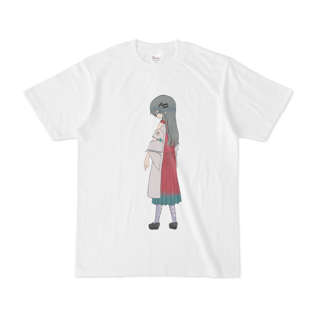 少女の後ろ姿tシャツ いぶきのもり Booth