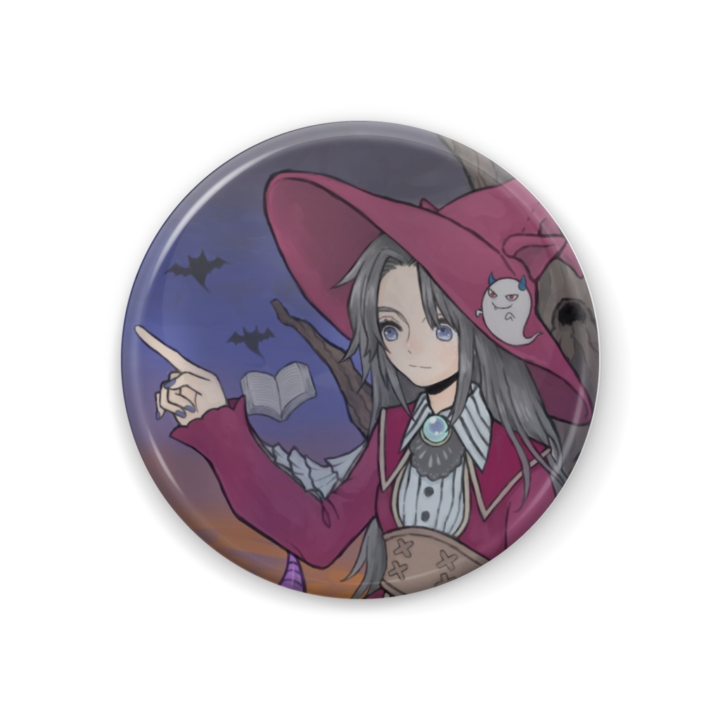 魔女の缶バッジ