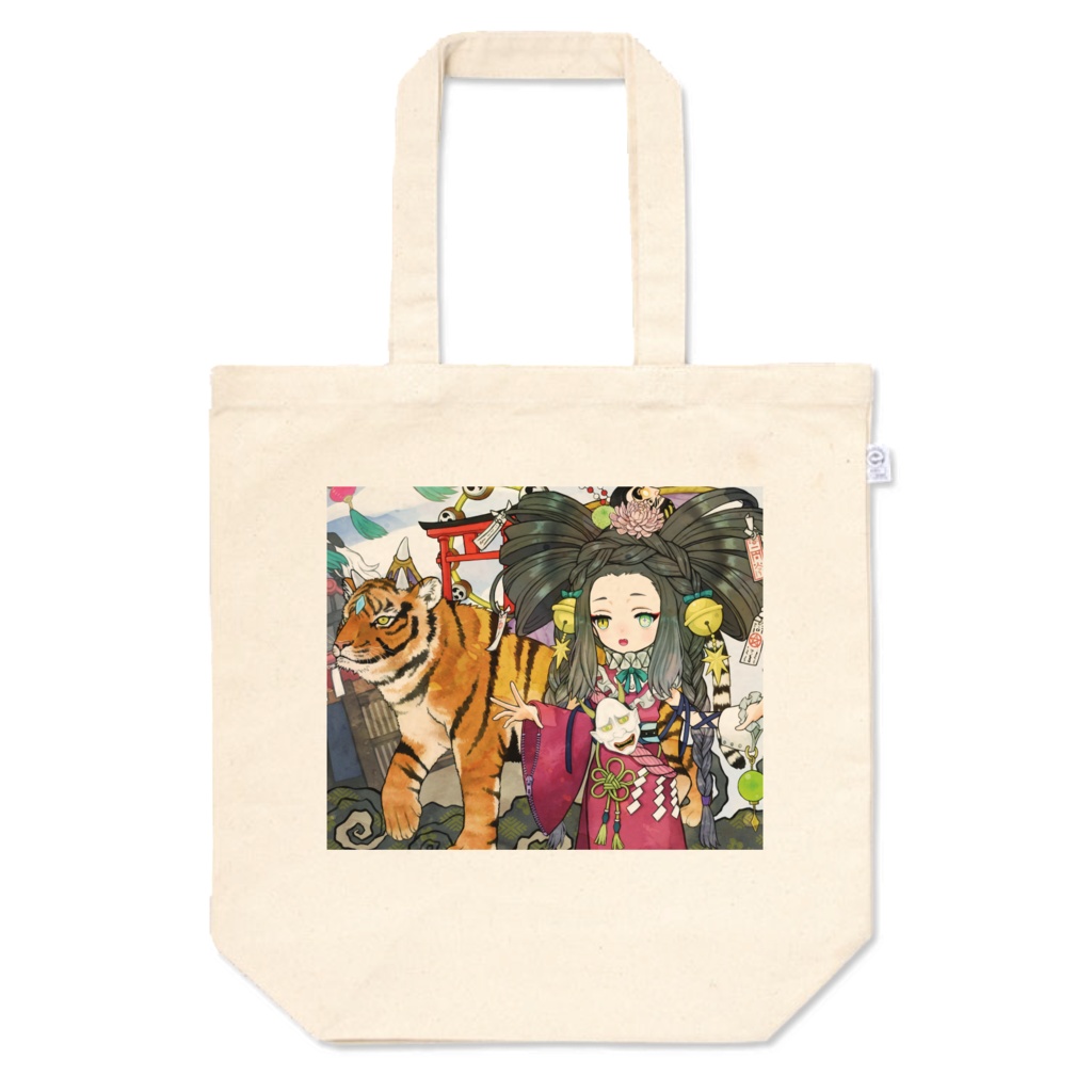 和娘トートバッグ