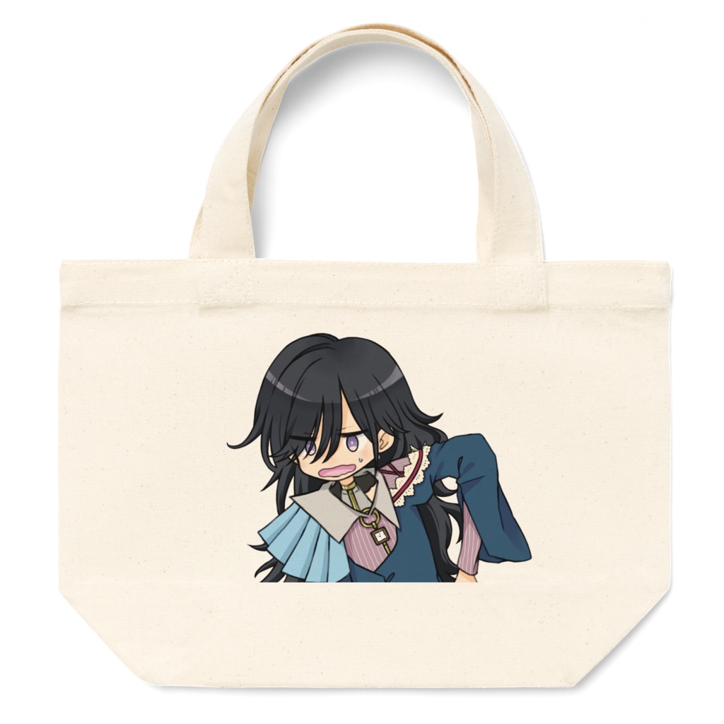 鎌と女の子・トートバッグ(小)