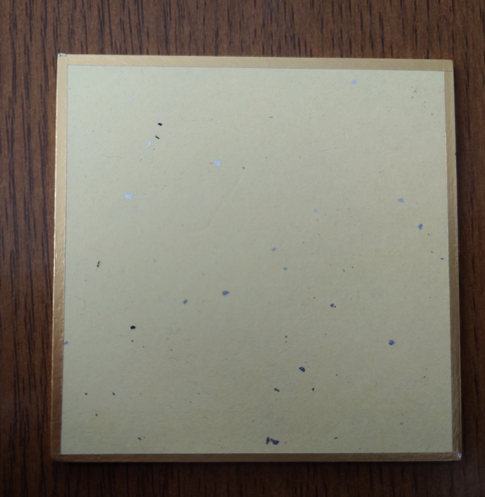 豆色紙原画/銀髪娘