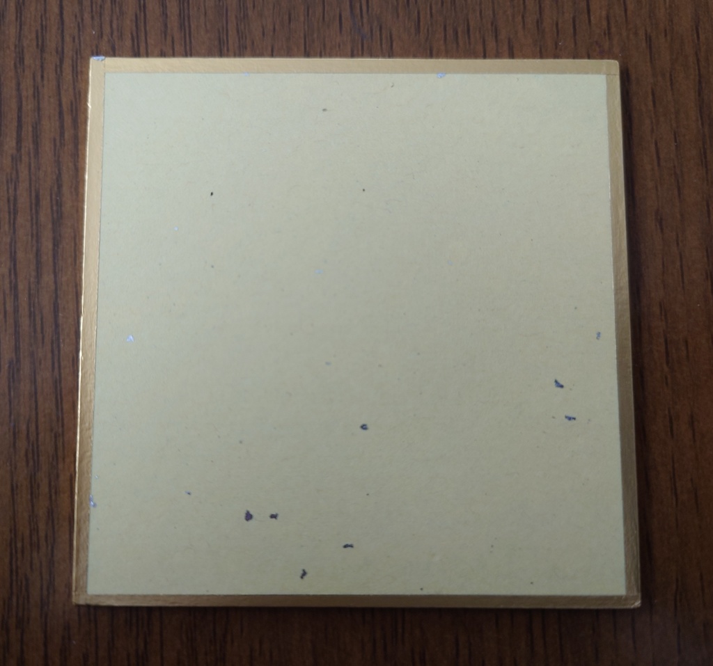 豆色紙原画/おねむな女の子