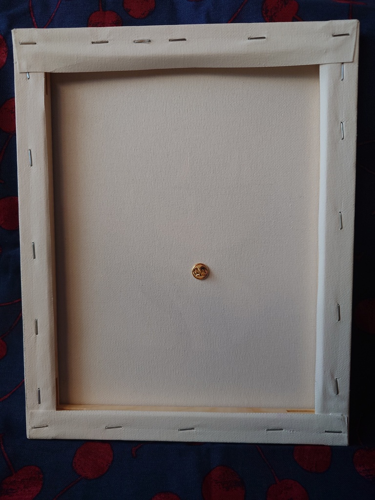 手描きキャンバスイラスト