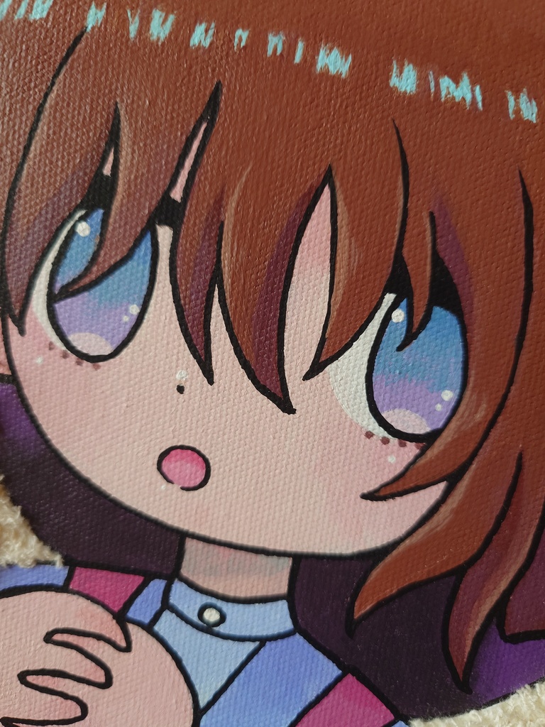 モコモコ羽の天使ちゃん