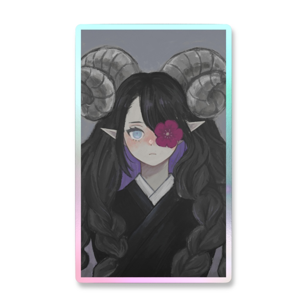 羊ちゃんのステッカー