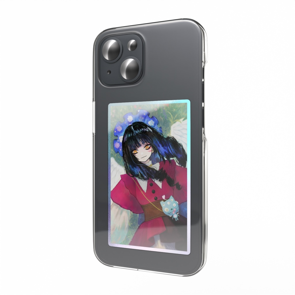 黒髪天使ちゃんのステッカー