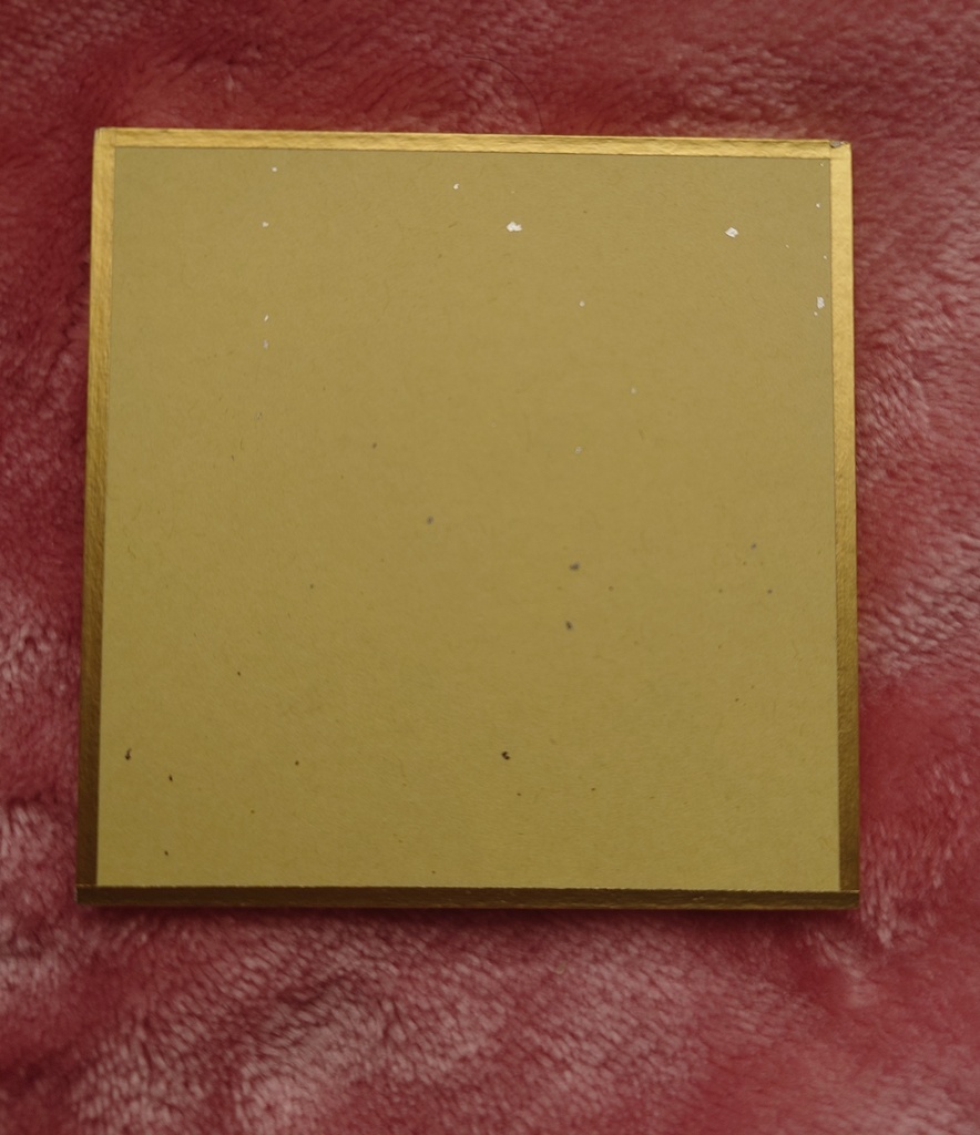 灰色メガネ女子/豆色紙原画