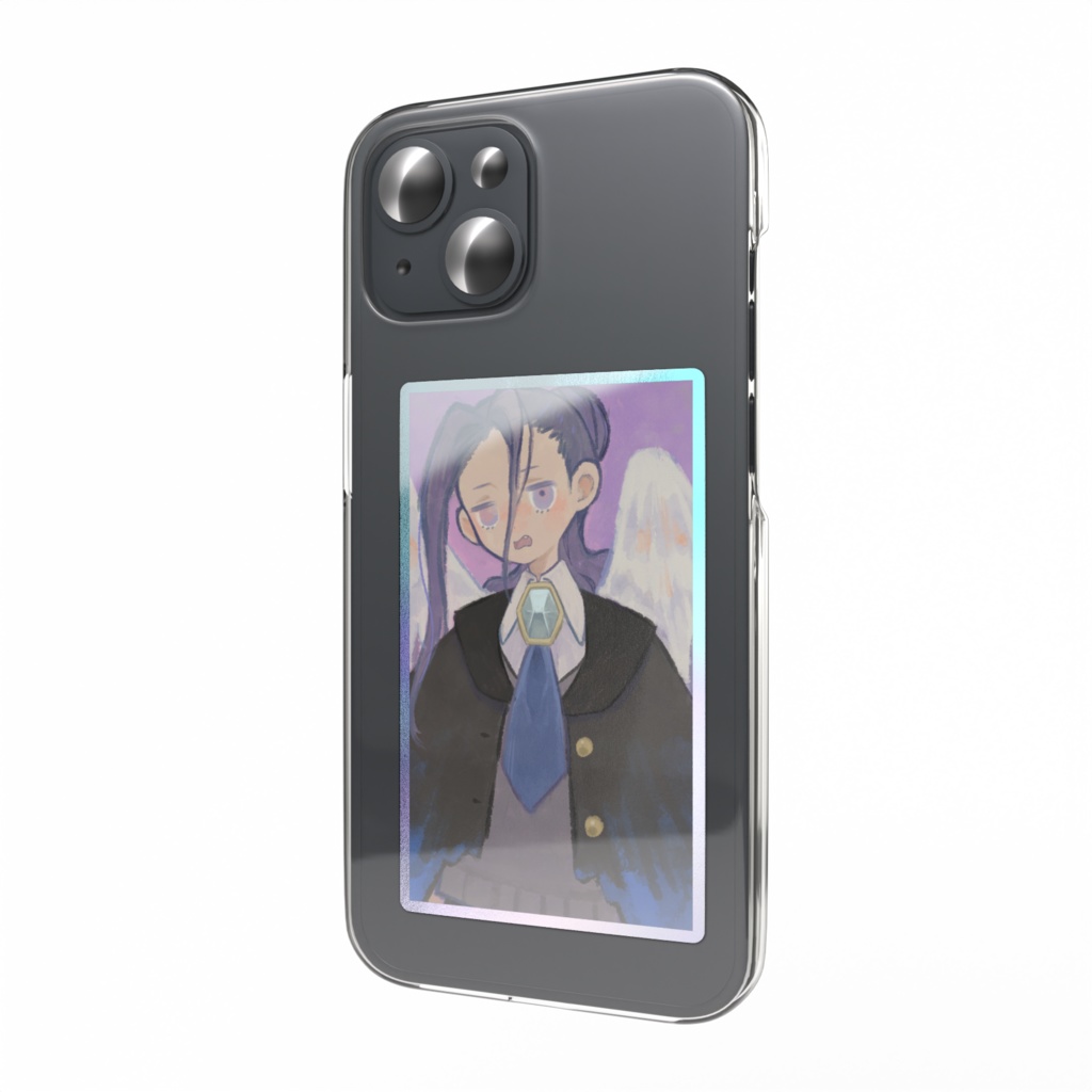 学生天使ちゃんのスマホステッカー