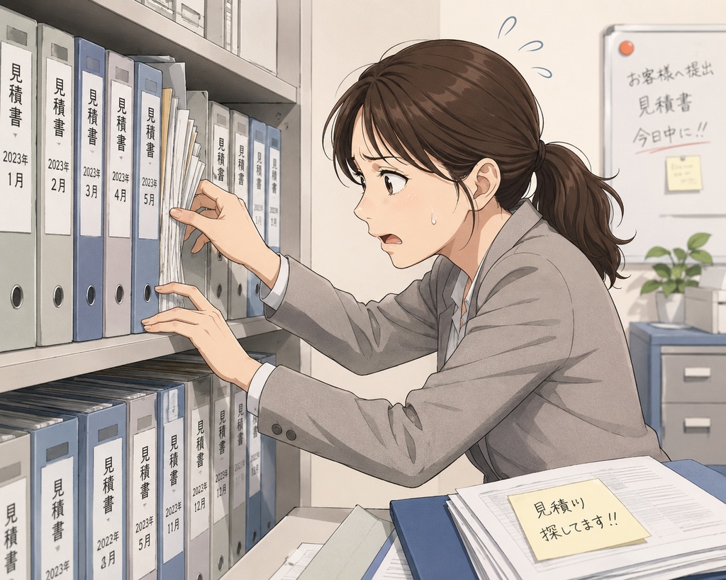 見積管理ソフト（個人用）※売り切り型