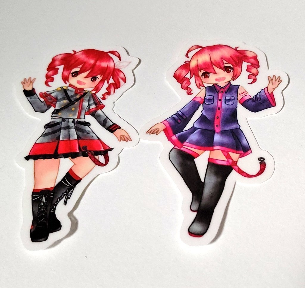 テトさんとテトさんのシール