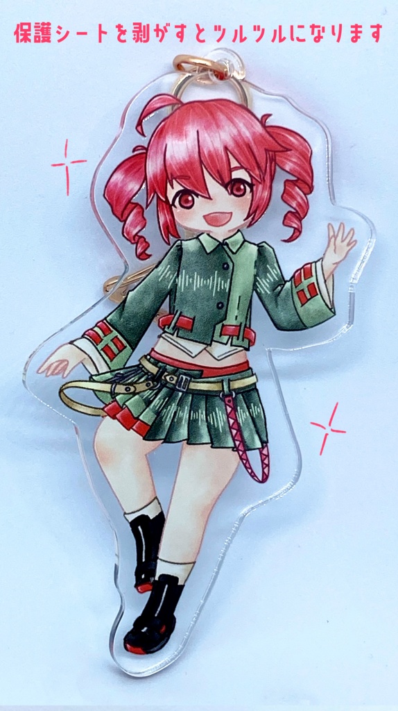 テトさんのアクリルキーホルダー