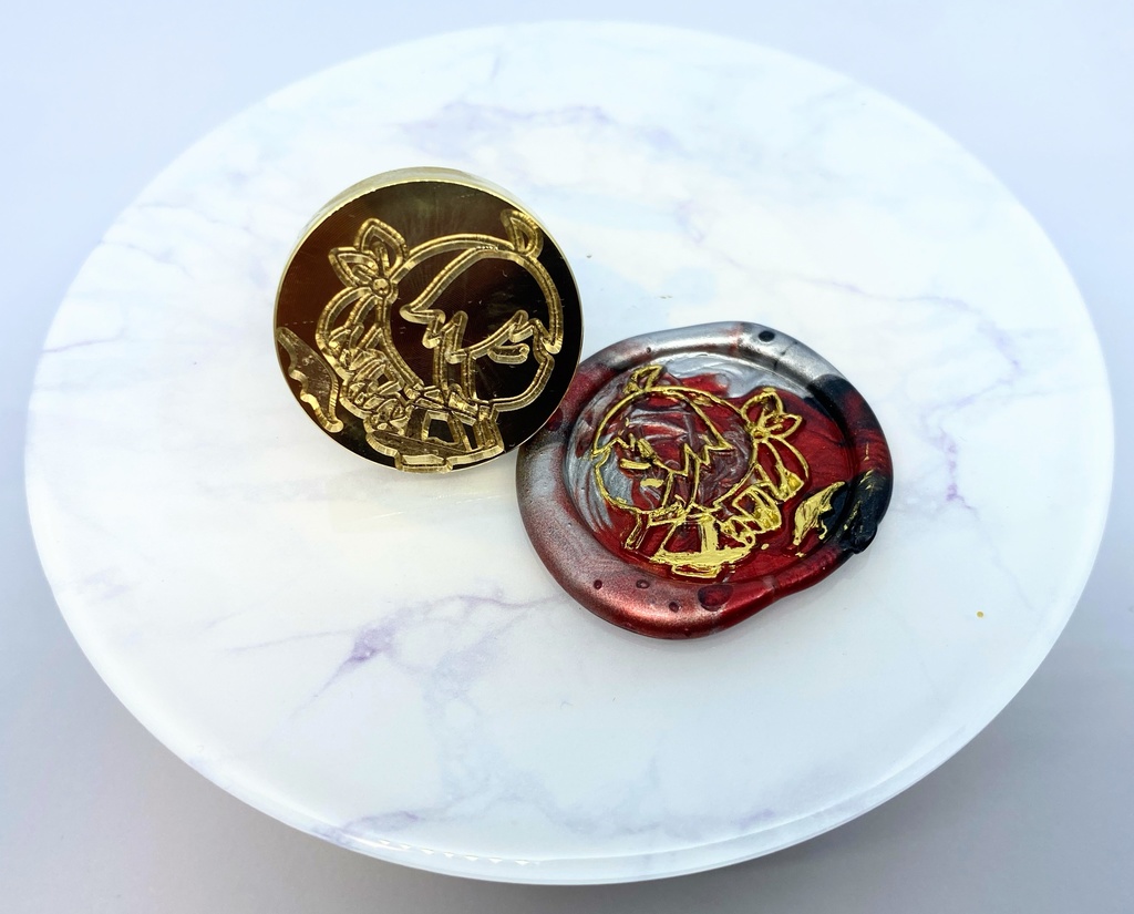 テトさんたちのシーリングスタンプ