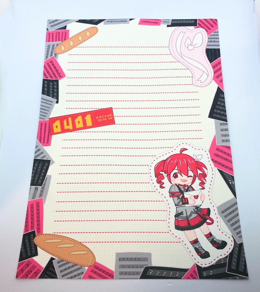 テトさんのレターセット