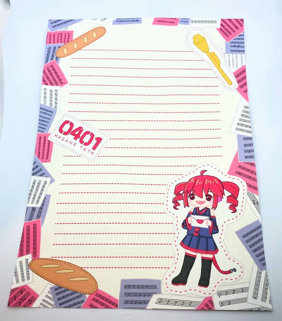 テトさんのレターセット