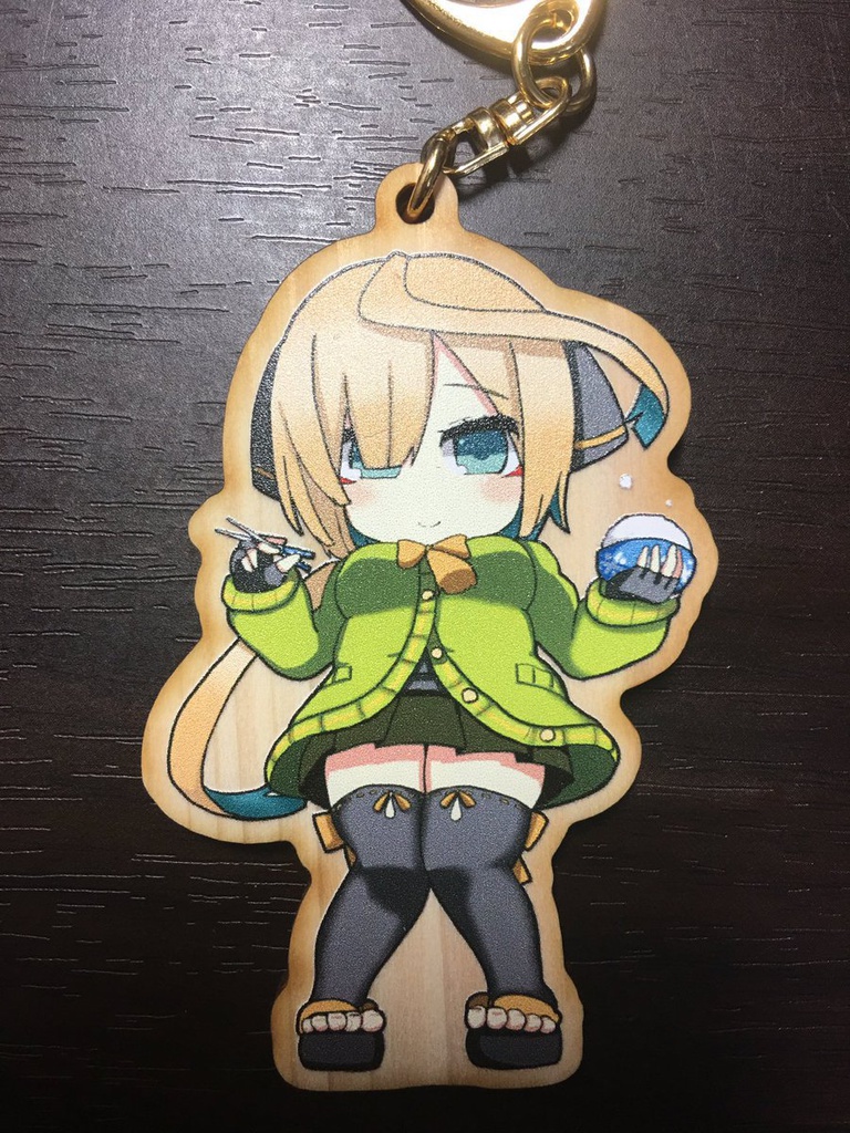 稲葉郷木製キーホルダー〈天華百剣〉