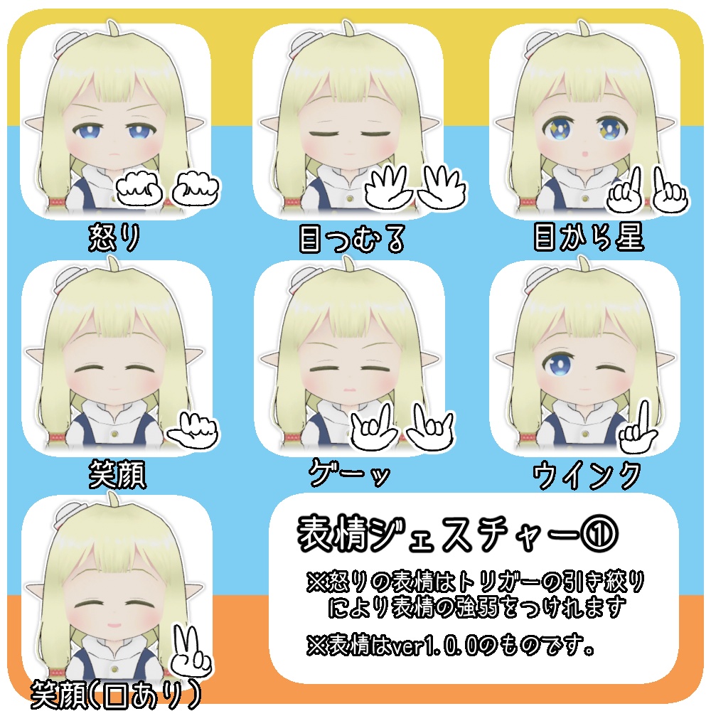 リップル -VRChat向け3Dアバターモデル-