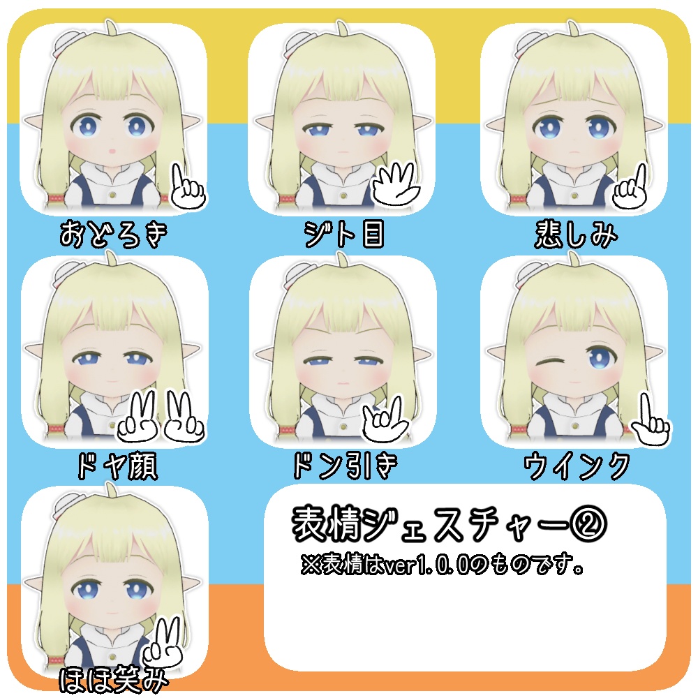 リップル -VRChat向け3Dアバターモデル-