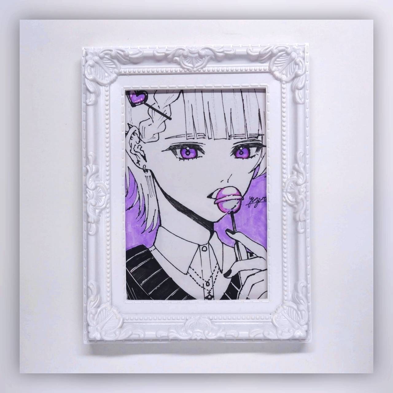 【写真立て原画】旧ゆづるくん