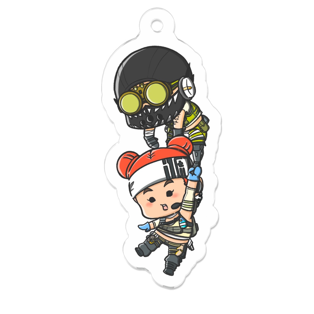 ちびぺっくす おくらいアクキー