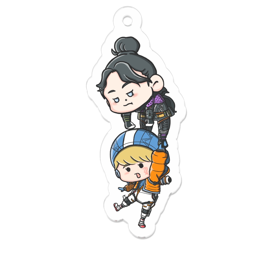 ちびぺっくす わとれいアクキー
