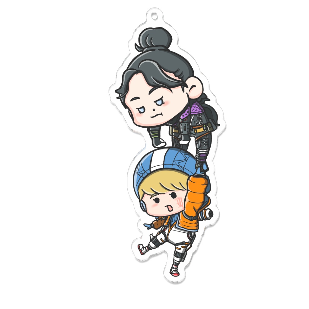 ちびぺっくす わとれいアクキー